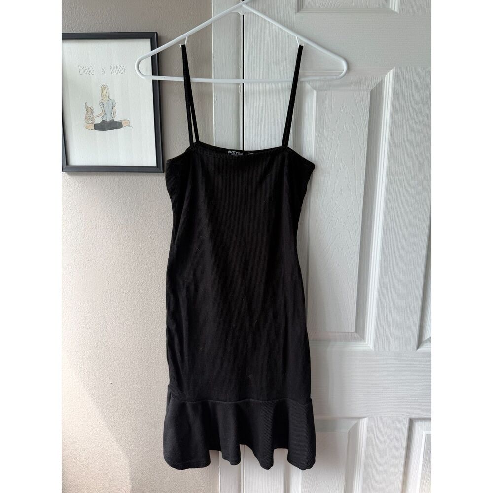 Nasty Gal Black Mini Dress